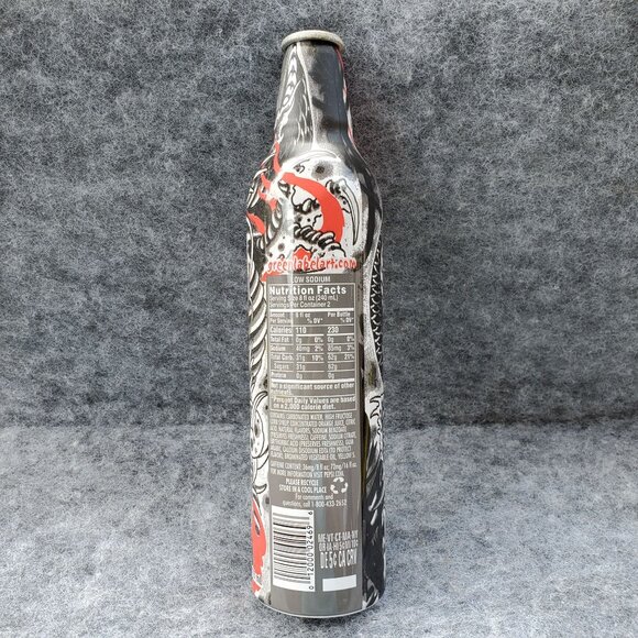 Mountain Dew Lot Of 2 Collectible Aluminum Bottles Psychedelic & Dragon Designs - Picture 5 of 10